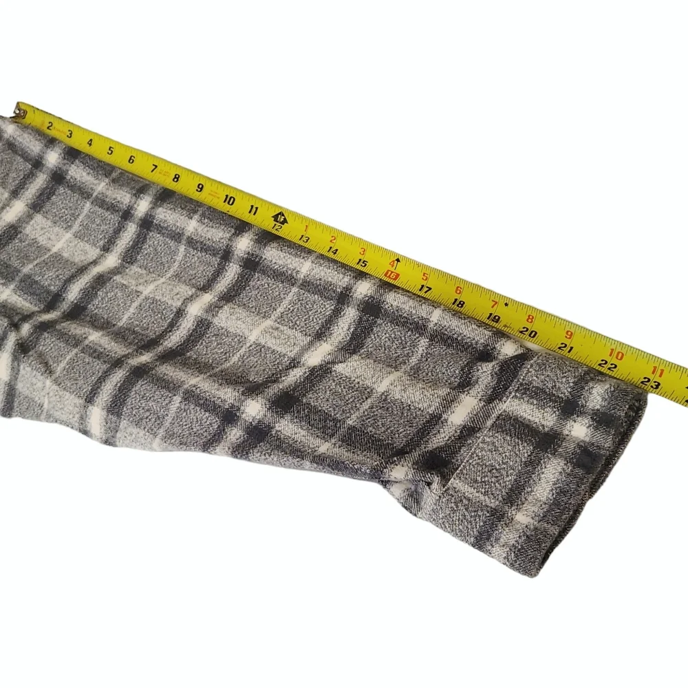 Abercrombie & Fitch 90's Oversized ShirtFlannel Long Sleeve Plaid Button Down - Picture 6 of 9